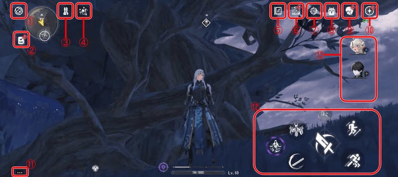 スマホの操作方法