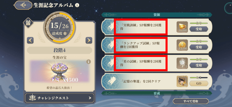 生涯記念アルバム