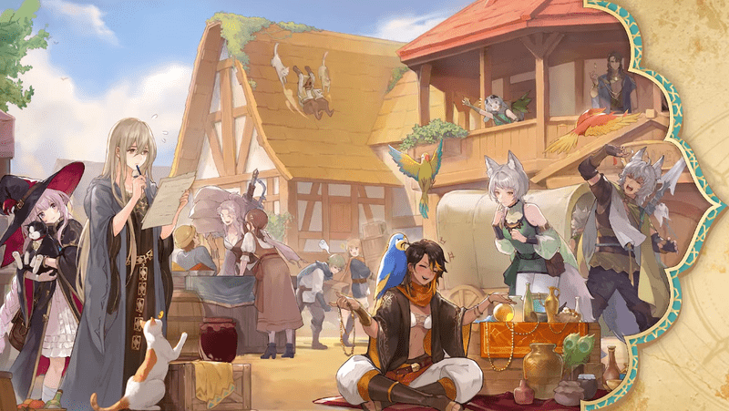 天秤上の鈴蘭バナー