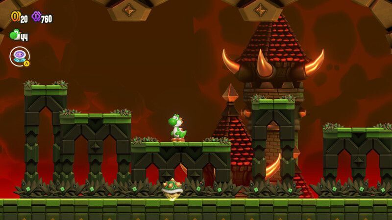 序盤のフィールド