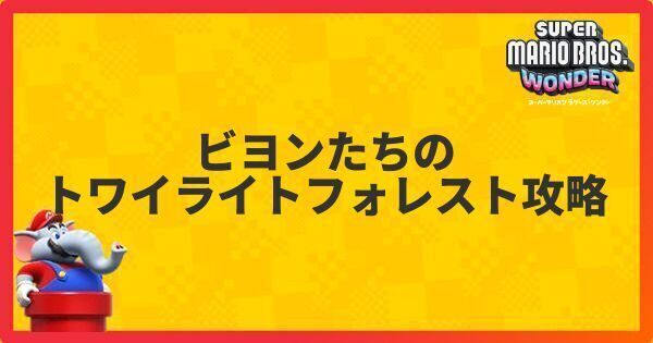 ビヨンたちのトワイライトフォレスト攻略