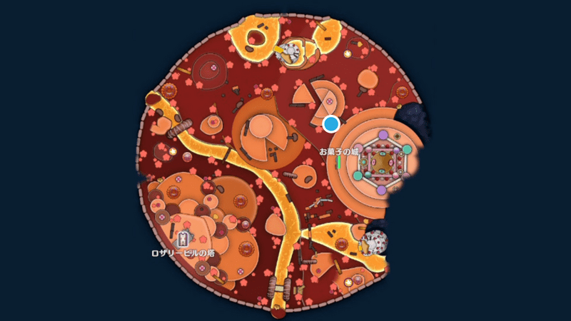 甘味楼の魔界(上級)の卵の場所