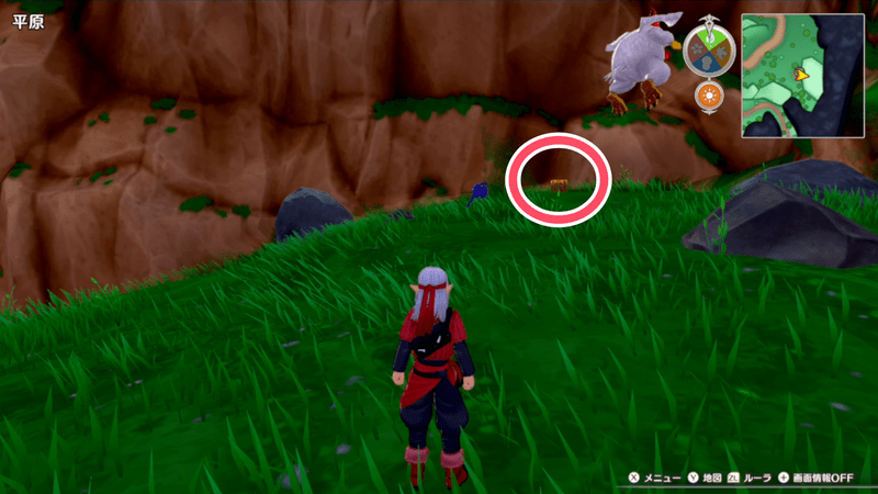 人間界（平原）の宝箱の場所詳細3