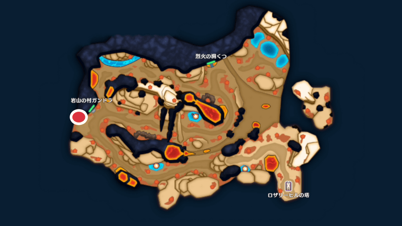 煉獄峠の魔界の宝箱マップ5