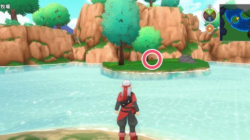 の小さなメダルの場所詳細