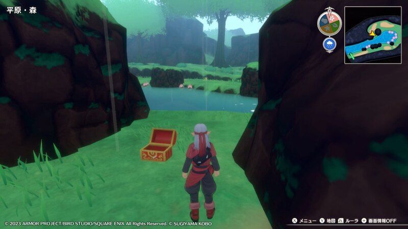 人間界（平原）の宝箱の場所詳細5