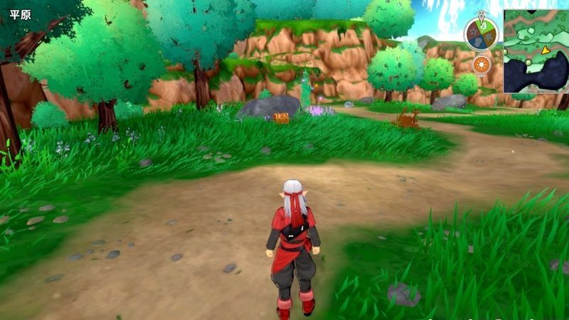 人間界（平原）の宝箱の場所詳細1