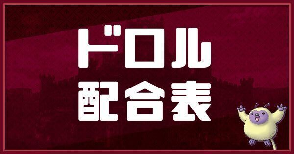 ドロルの配合表