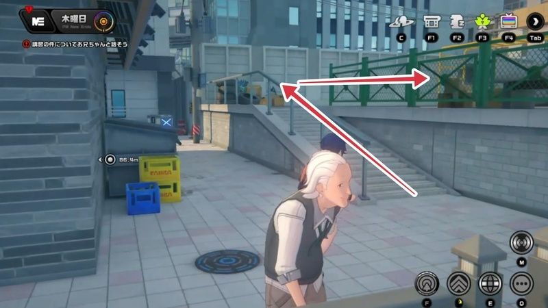 迷子の自走カーゴの場所_ルミナスクエア③