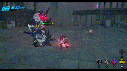 猫又の戦闘画面