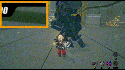 パイパーの戦闘画面