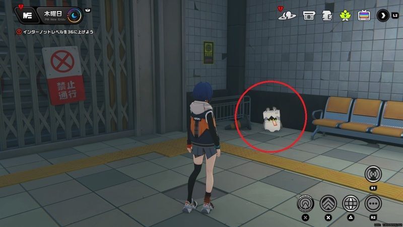 褒めるボンプの出現場所