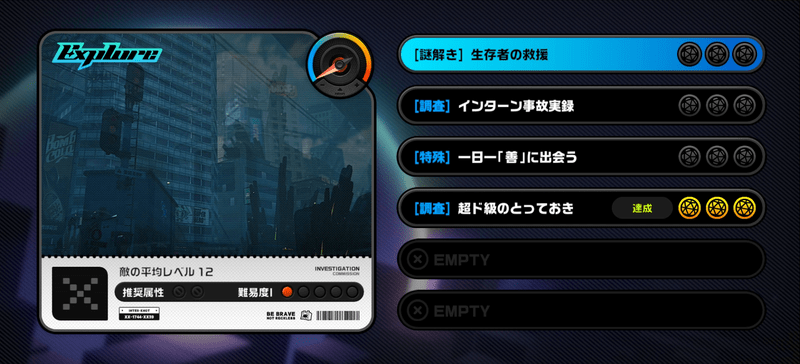 生存者の救援の攻略