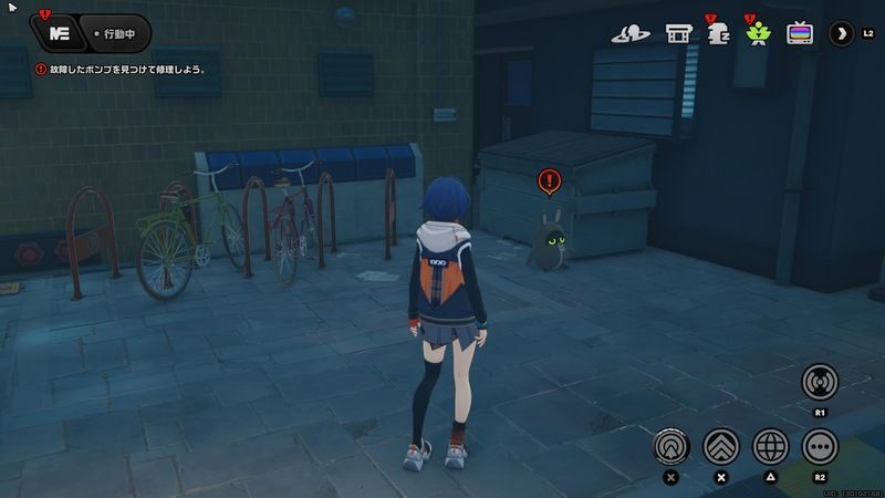 壊れた野良ボンプの出現場所