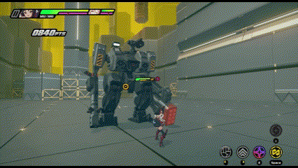 猫又の戦闘画面