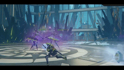 マリオネットツインズの攻撃モーション