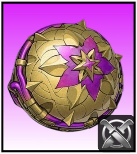 金メッキの花信