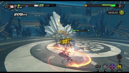 マリオネットツインズの攻撃モーション