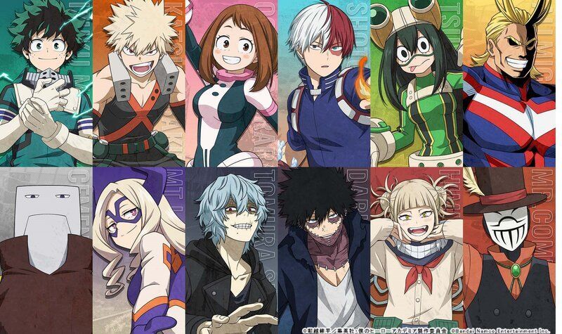 ヒロアカURキャラクター