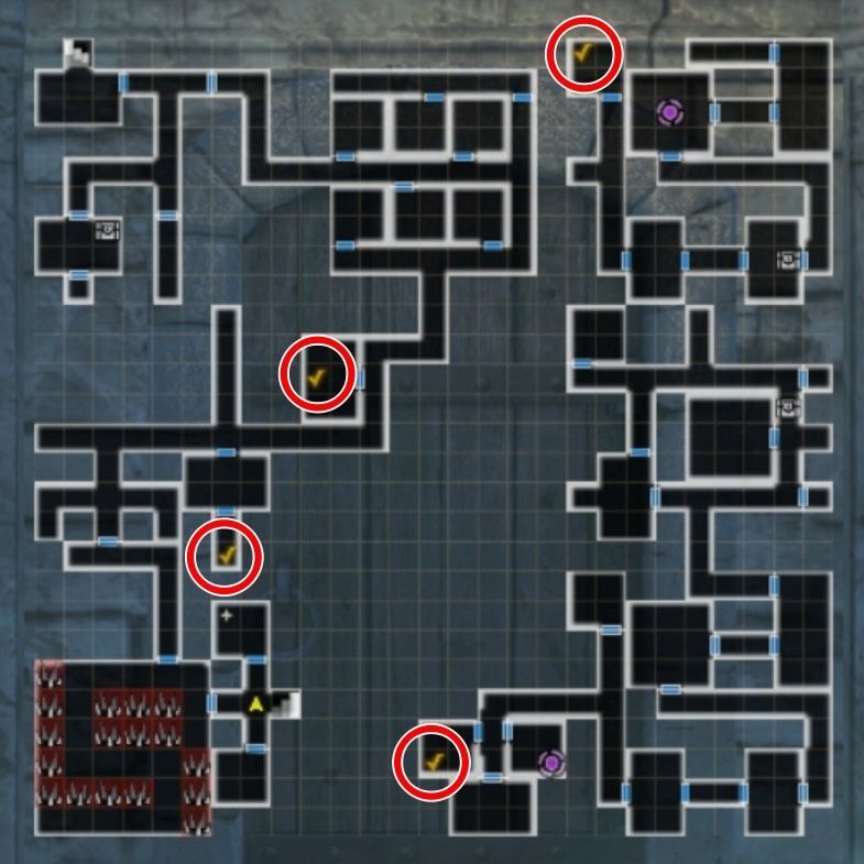 スケルトンの出現場所