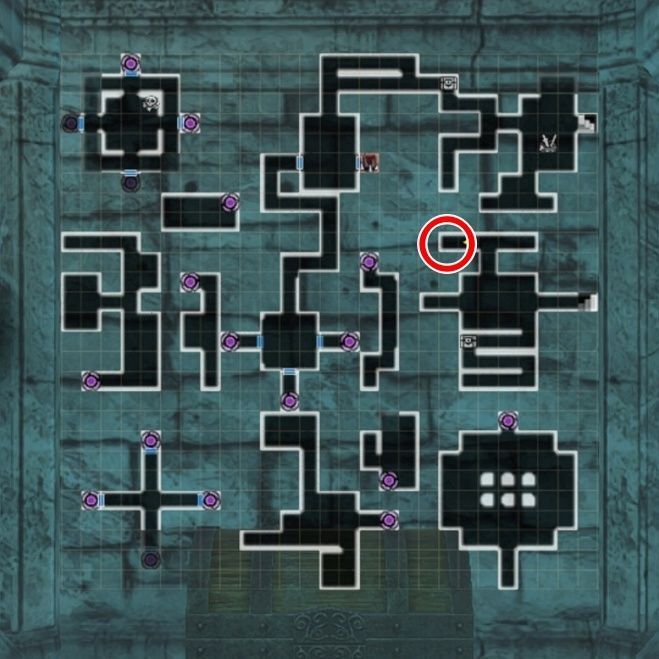 ミミックの体液の場所