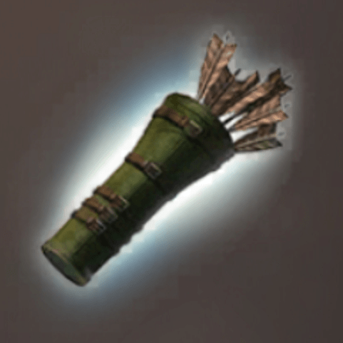 鉄の森一門の矢筒