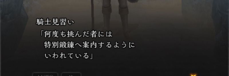 特別訓練が追加