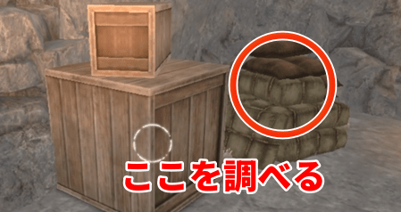 隠れている忍者6体目