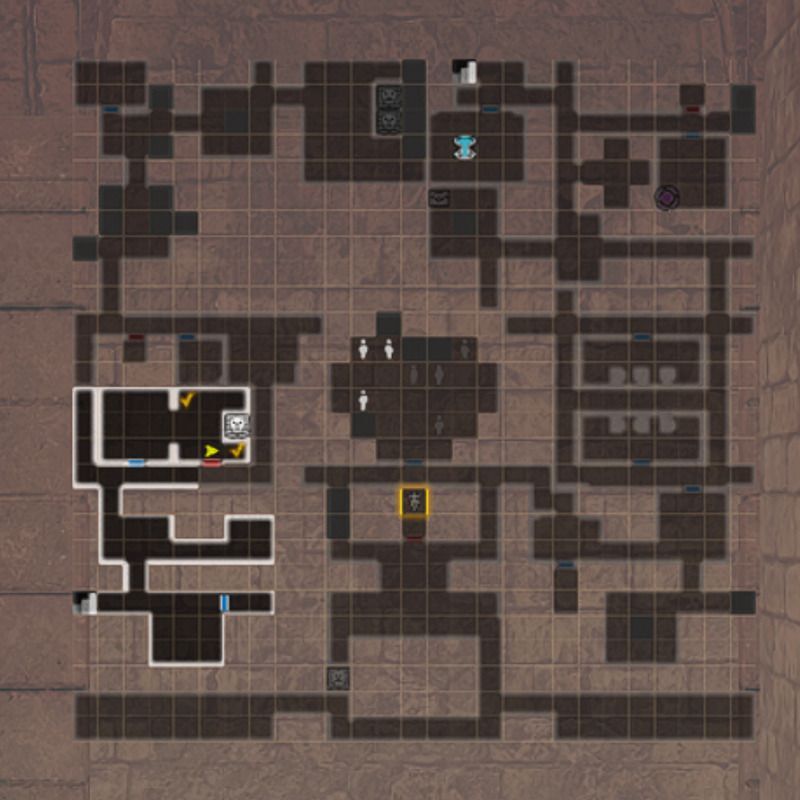 ゴーレムで壁を壊して隣の部屋へ