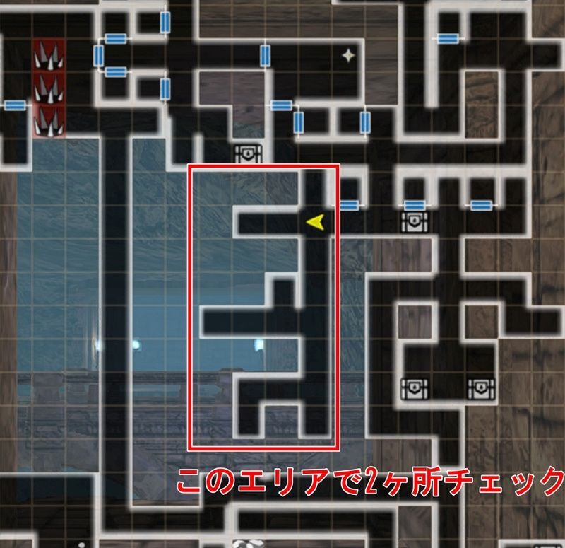 クリスの仲間の死体
