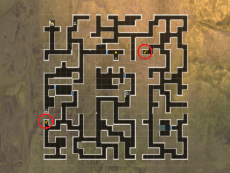 薬種の古跡B3Fの遺体の場所