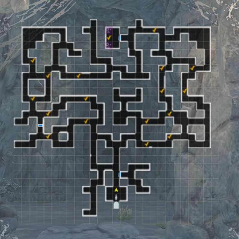 等級昇格試験 鋼等級のマップ