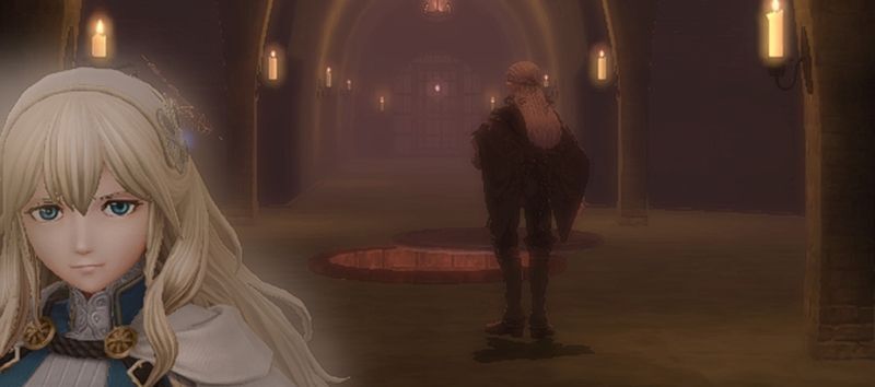 会話後は隧道に移動