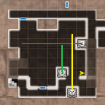 8区城塞1F玄関のゴーレム