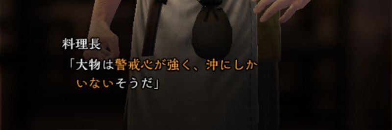 大物を狙う際のヒント