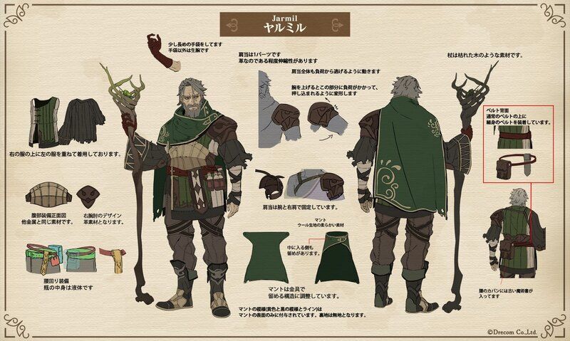 ヤルミルの設定資料