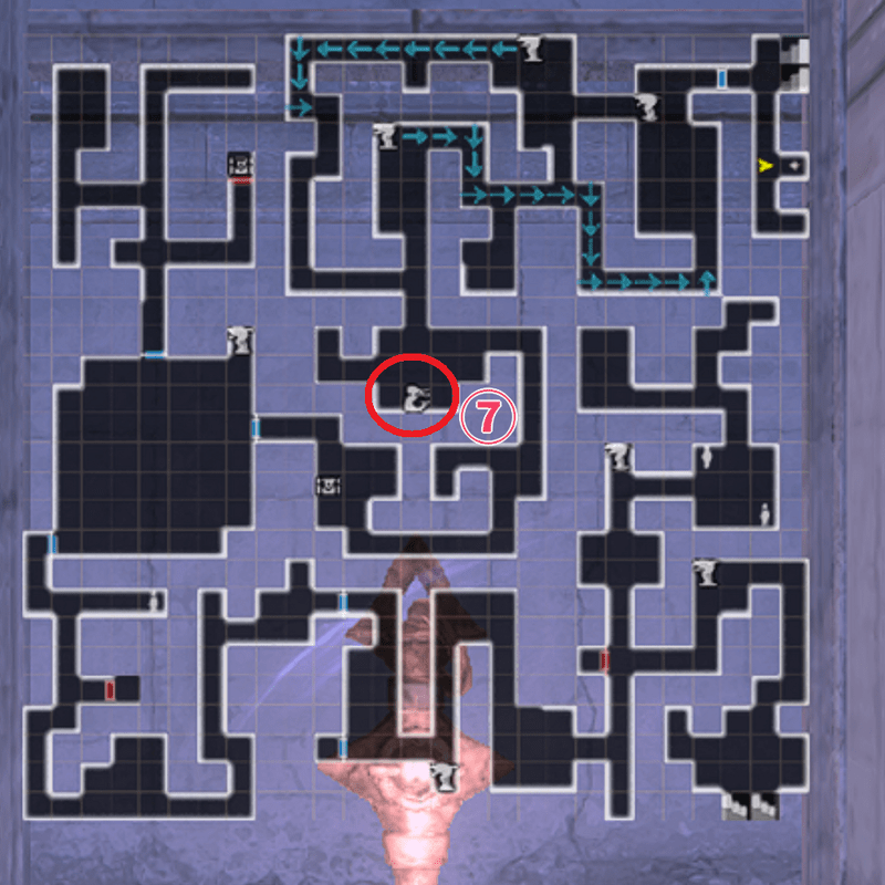 裏人魚伝説の位置