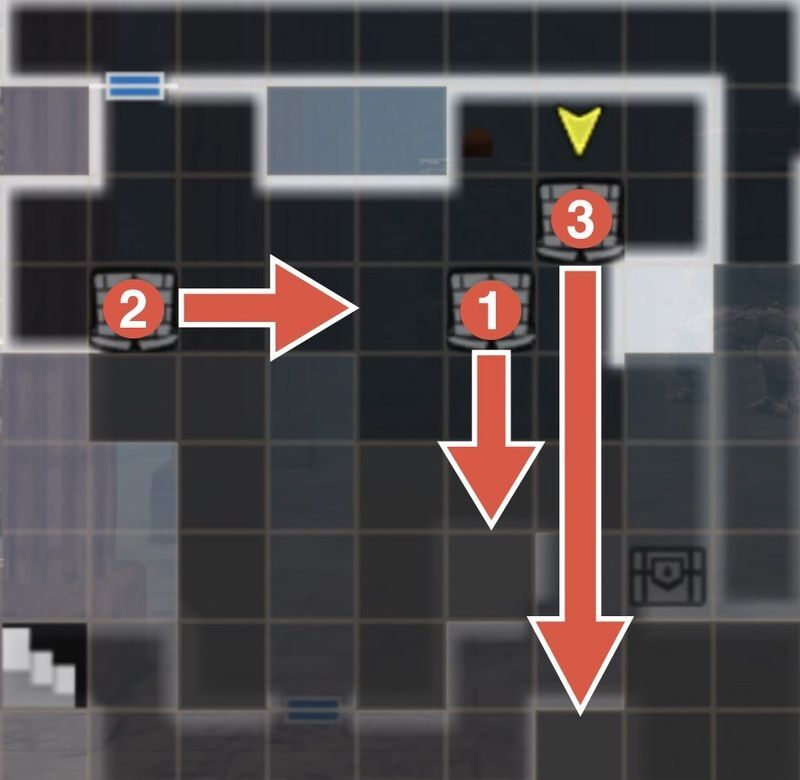 8区城塞1F玄関のゴーレム