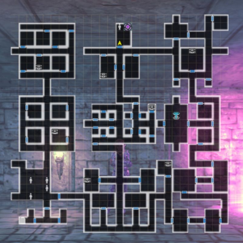 騎士の試練のマップ