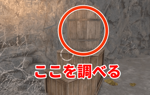 隠れている忍者4体目