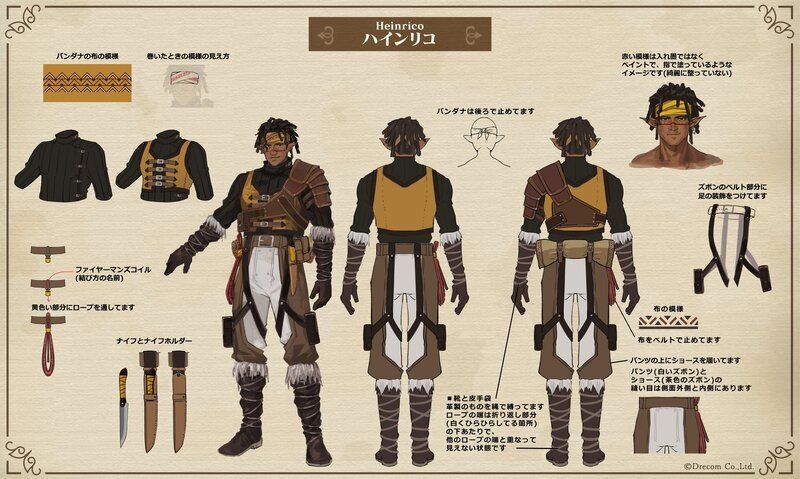 ハインリコの設定資料