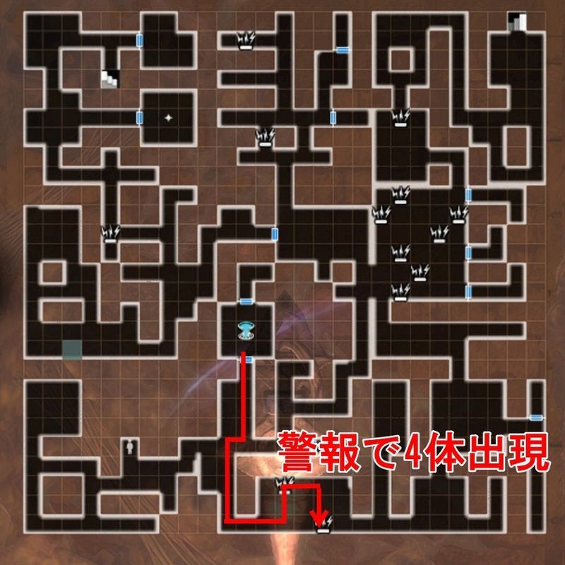 井戸から警報へ