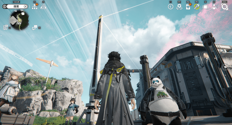 中継タワーで各地やエリア外に繋ぐ