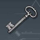 銀のカギアイコン