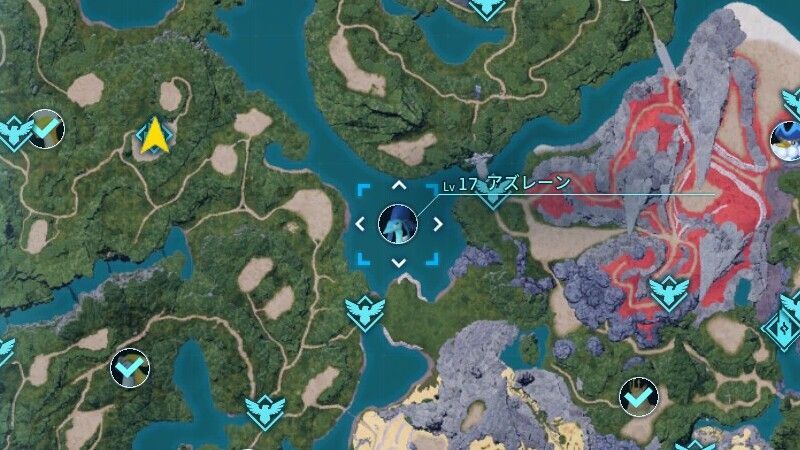 アズレーン座標