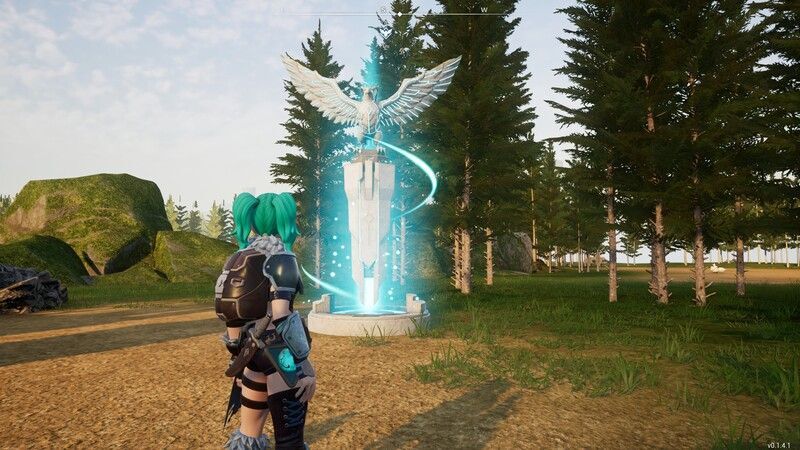 忘れられた島の教会跡地