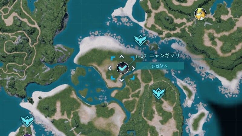 ニャンギマリ座標