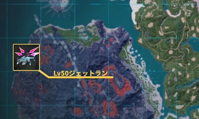 ジェッドランの位置