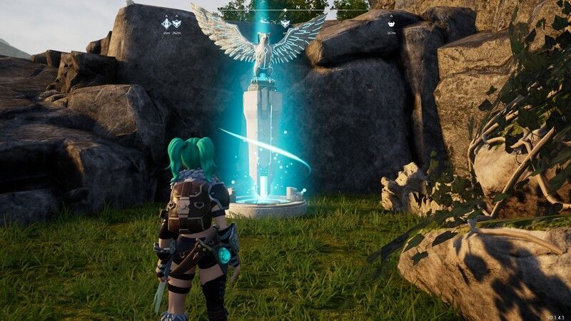 レイン密漁団の塔 入口