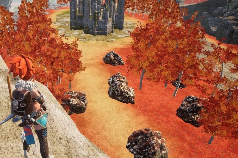 さびれた教会裏